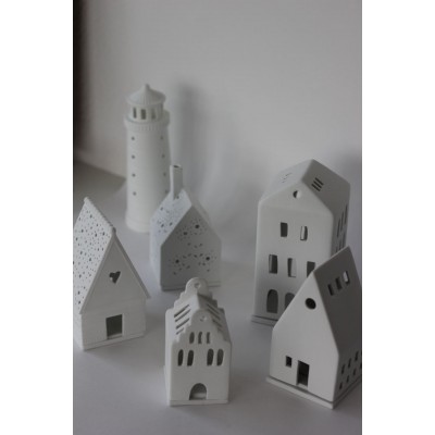 Raeder Подсвечник Light house gable roof house Small